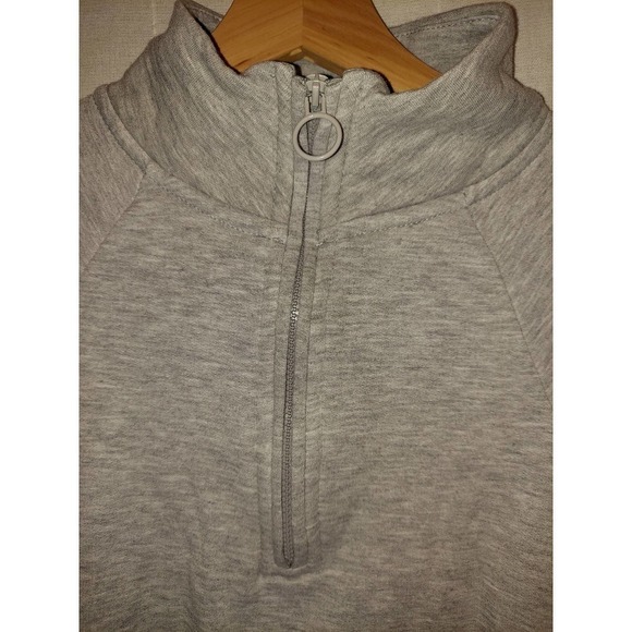 HIPPIE Rose Rayon Blend GrayWhite Women's Hoodie, Size Small - Picture 3 of 7